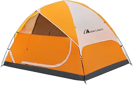 MOON LENCE Tienda de campaña, 2/4/6 Personas, Tienda de campaña de Doble Capa para Exteriores, Impermeable, Resistente al Viento, Anti-UV