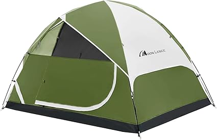 MOON LENCE Tienda de campaña, 2/4/6 Personas, Tienda de campaña de Doble Capa para Exteriores, Impermeable, Resistente al Viento, Anti-UV