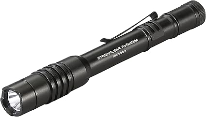 Streamlight 88039 ProTac 2AAA 130-Lúmenes Linterna de Bolsillo, para Llevar Todos los días, Negra