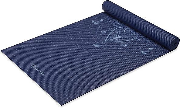 Gaiam – Alfombrillas para yoga impresión premium