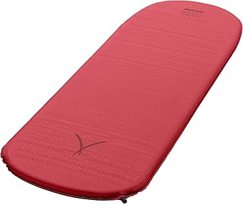 Grand Canyon Hattan 5.0 L - Estera de Camping autoinflable - 198x63x5.0cm - American Beauty (Rojo Burdeos)