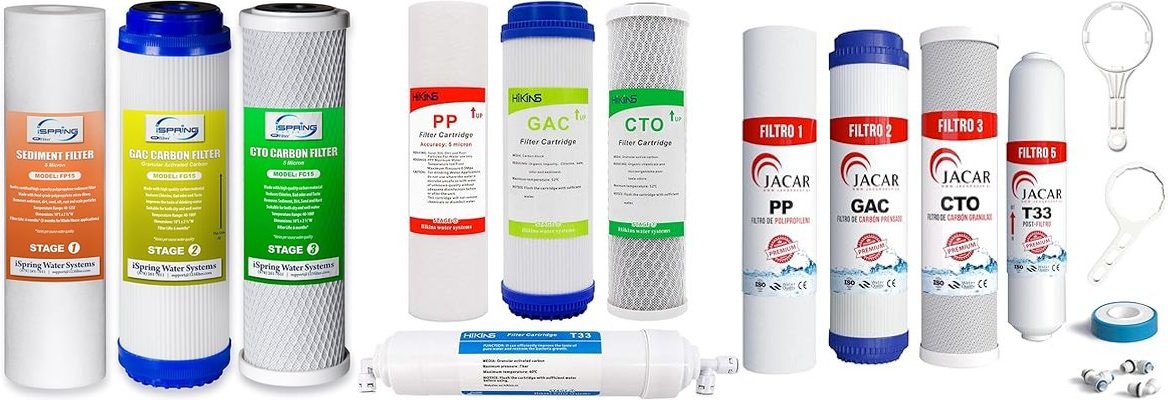 Los 3 mejores kits de filtración de agua en España para 2024: calidad y precio inigualables.