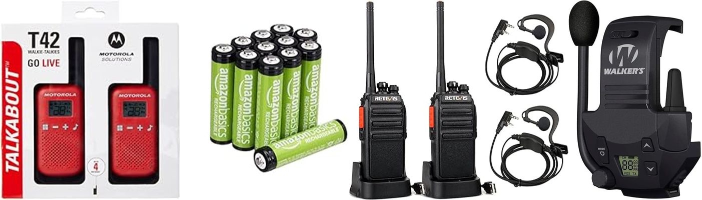 Los 3 mejores walkie talkies de 2024 en España: calidad y precio que sorprenden