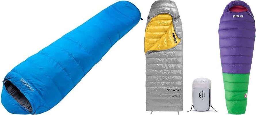 Los 3 mejores sacos de dormir de plumas 2024 en España: ¡Aventura con calidad y confort!
