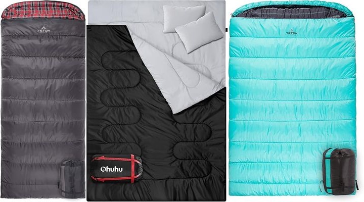 Los 3 mejores sacos de dormir dobles de 2024: calidad y precio que inspiran aventuras.